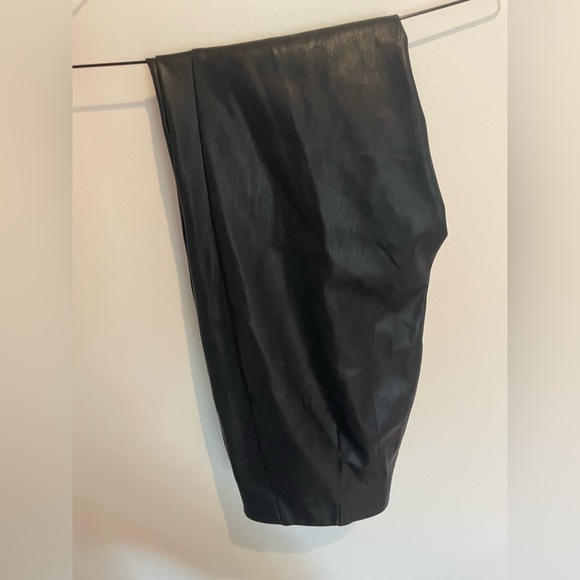 Black leather pants from next (faux leather) US 8 - Picture 3 of 4